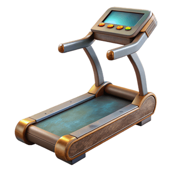 wonderful rustic Treadmill Digital Display Lit Transparent Background original png