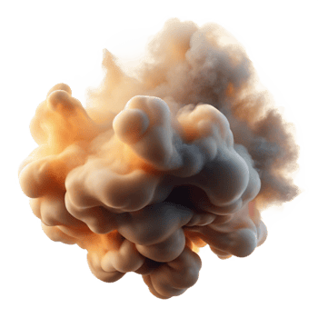 magnificent vintage Abstract Smoke Plume Wispy and Light with Transparent Background professional png