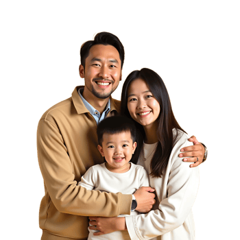 Happy Family Together Premium Quality Stock Photography png