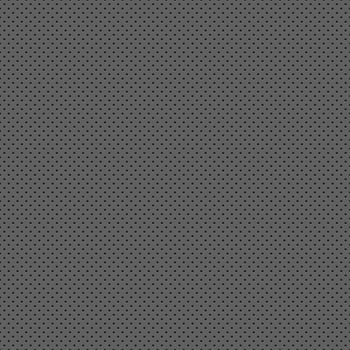 Gray peg board perforated texture background material with oval holes seamless pattern. vector
