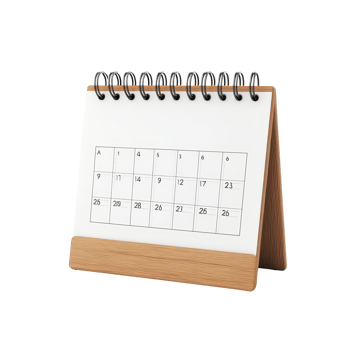 Table calendar for the month of April isolated on a transparent background showcasing days neatly organized, table calendar 2023 april isolated on transparent background png