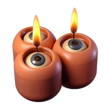 elegant artistic magnificent artistic 3D Render Eye Candles Illustration exclusive professional png