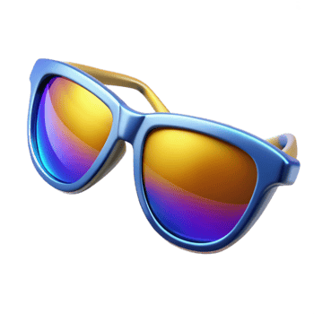 stunning rustic Aviator Sunglasses Reflective Lenses 4K png