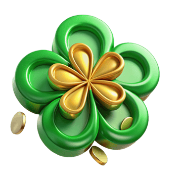 vibrant modern Cutout of Green Shamrock with Intricate Celtic Knotwork, Rendered In authentic png