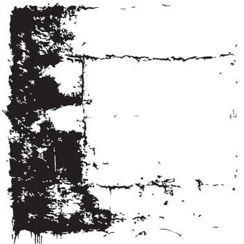 Stained Grunge Surface for Gritty and Rough Graphic Design vector