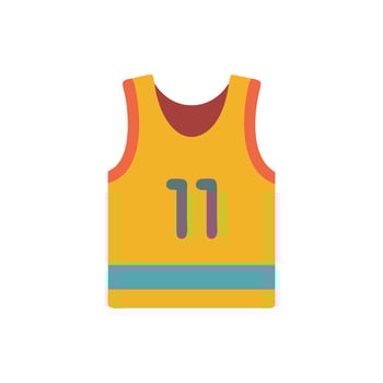 Icon for Sports Jersey Apparel vector