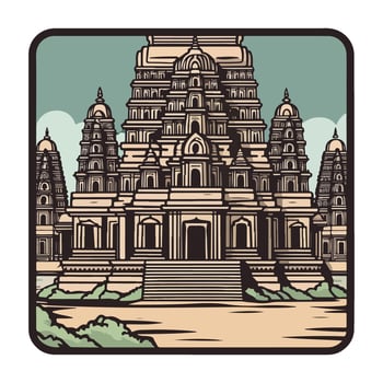 The Eternal Place of Worship vector