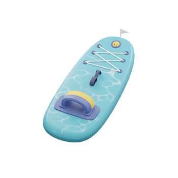 Fun Aqua Stand Up Paddleboard Summer Board png