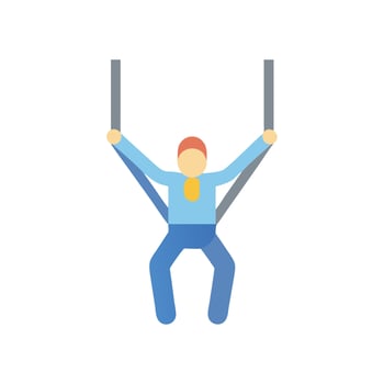 Icon for Trapeze Artist Performance vector