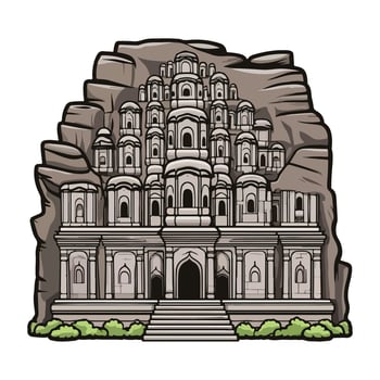 Sacred Pathway of Time vector