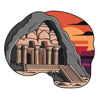 Sacred Echoes of Time vector