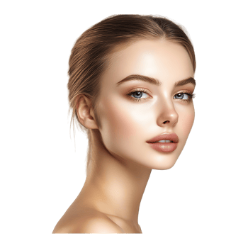 A Gorgeous Woman with Glowing Skin png