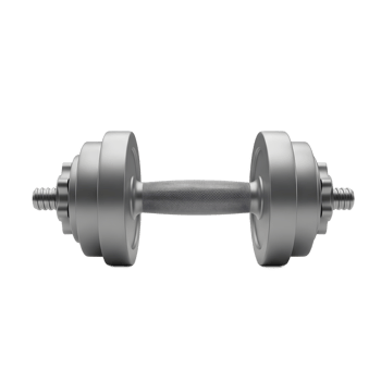 Adjustable Metal Dumbbell for Strength Training and Fitness png