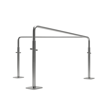 Stainless Steel Parallel Bars Gym Equipment for Fitness png