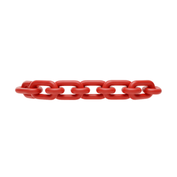 Red Chain Links Seamless Connection Illustration png