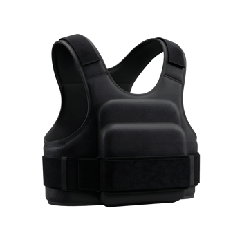 Black Bulletproof Vest Body Armor Protection Gear png