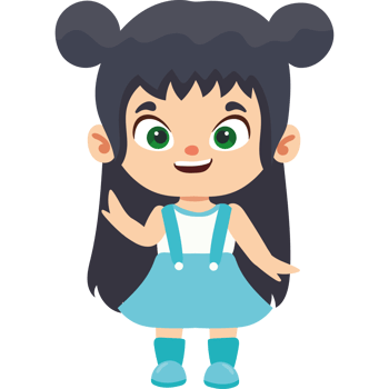 girl wearing spring clothes icon png