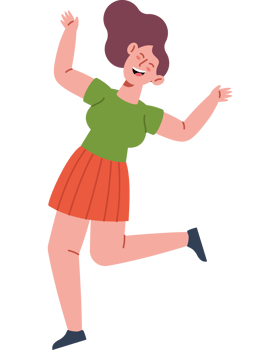 dancing cute girl png
