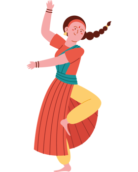indian traditional classical bharatanatyam dance png