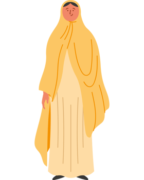 bedouin woman wearing hijab png