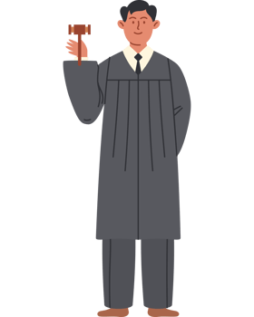 judge man with gavel png
