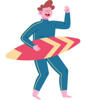 man wearing summer clothes png