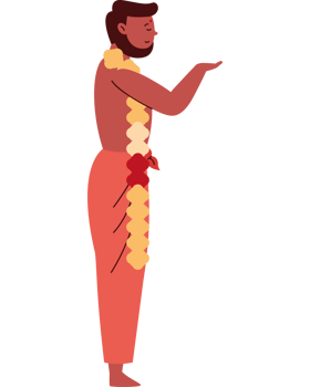 hindu man in festival kumbh mela cartoon png