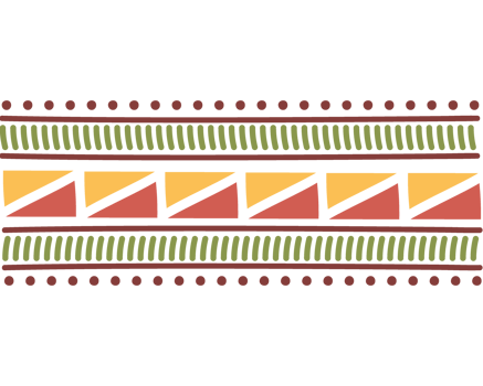 decoration border abstract african culture png