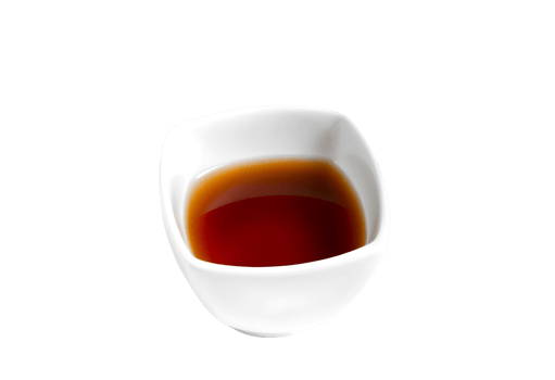 Cup of soy sauce isolated on transparent background png