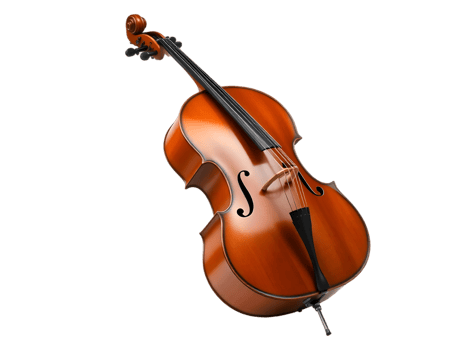 Cello isolated on a transparent background png