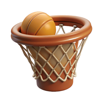 beautiful rustic Basketball Hoop Net Close Up Transparent Background exclusive png