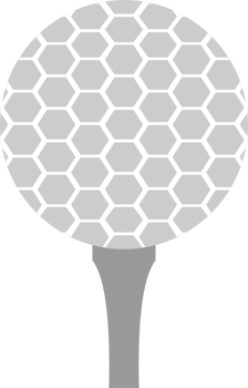 The golf ball png