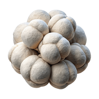 stunning contemporary Cotton Balls Pack Isolated on Transparent Background genuine png