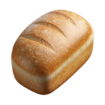 stunning minimalist Freshly Baked Bread Loaf Transparent Background premium png