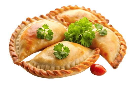 Empanadas crispy golden and utterly delicious png
