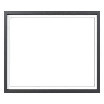 Black frame on a transparent background png
