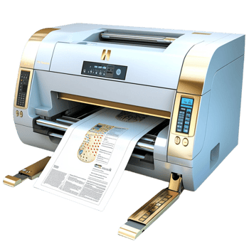 high tech printer printing a ly processed document png