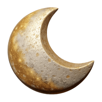 extraordinary artistic Half Moon Transparent Background original png