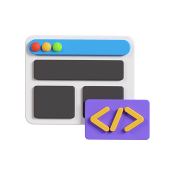 web progaming 3D Illustration png