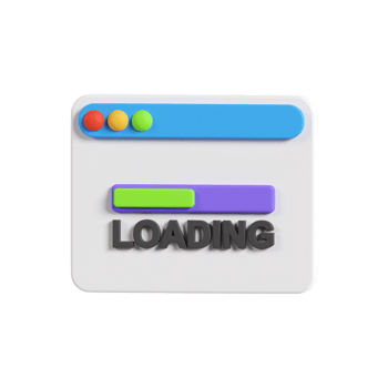 loading bar 3D Illustration png