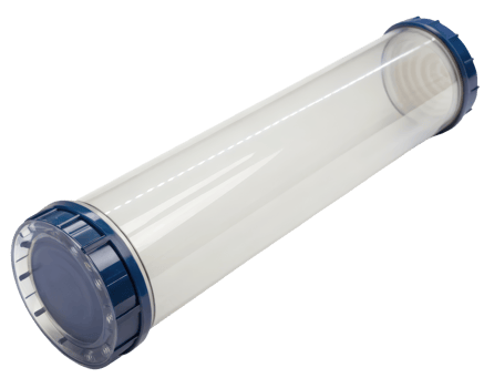 Clear plastic tube on a transparent background png