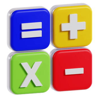 Mathematics 3D Illustration png