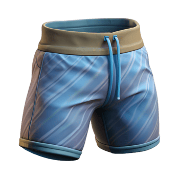 beautiful traditional Running Shorts Side View Transparent Background premium png