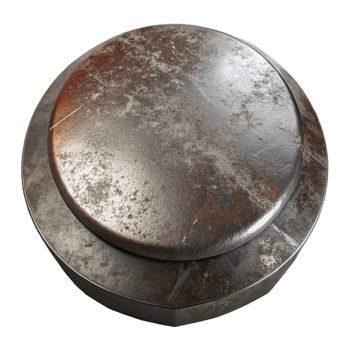 magnificent rustic Scratched Metal Surface Isolated with Grunge Effect high quality png