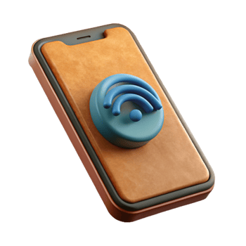 stunning artistic Smartphone with Wireless Charging Capability Transparent Background high resolution png