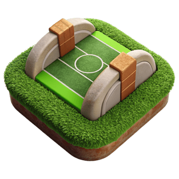 dramatic vintage Sports Field Green Grass Texture Cutout Element 4K png