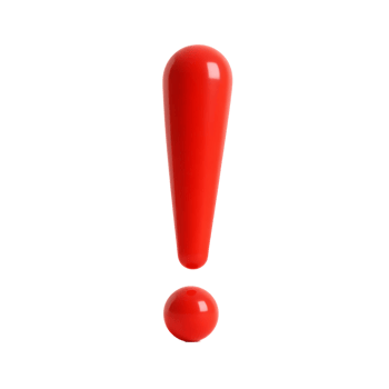Bold Red Exclamation Point Perfect for Warning Signs Alerts png