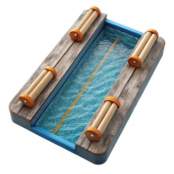 extraordinary rustic Swimming Pool Lane Lines Top View Cutout high quality png