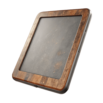 serene modern Tablet Computer with Slim Design Transparent Background exclusive png
