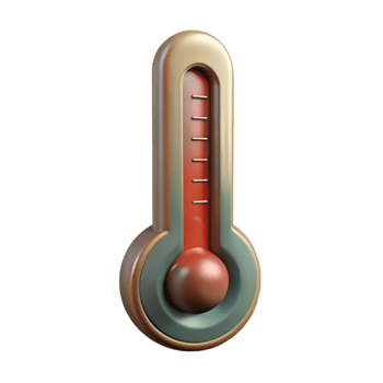 stunning contemporary Thermometer Angled View Transparent Background detailed png